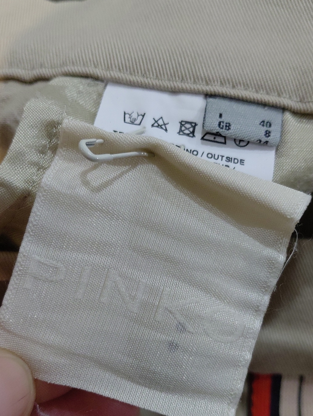 Pinko Beige Trousers with Subtle Neutral Tone - Picture 6 of 10